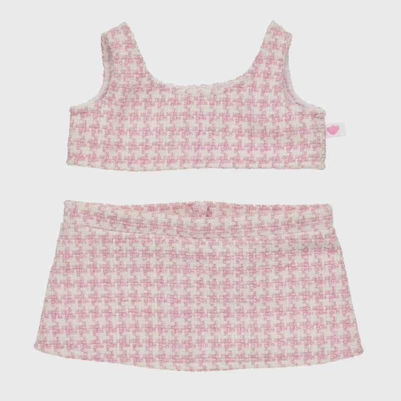 PNK TWEED 2PC SET