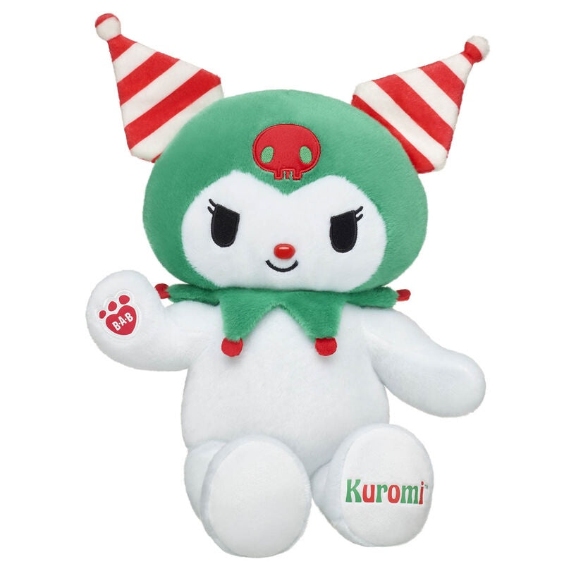 Sanrio Hello Kitty and Friends Candy Cane Kuromi Christmas Plush