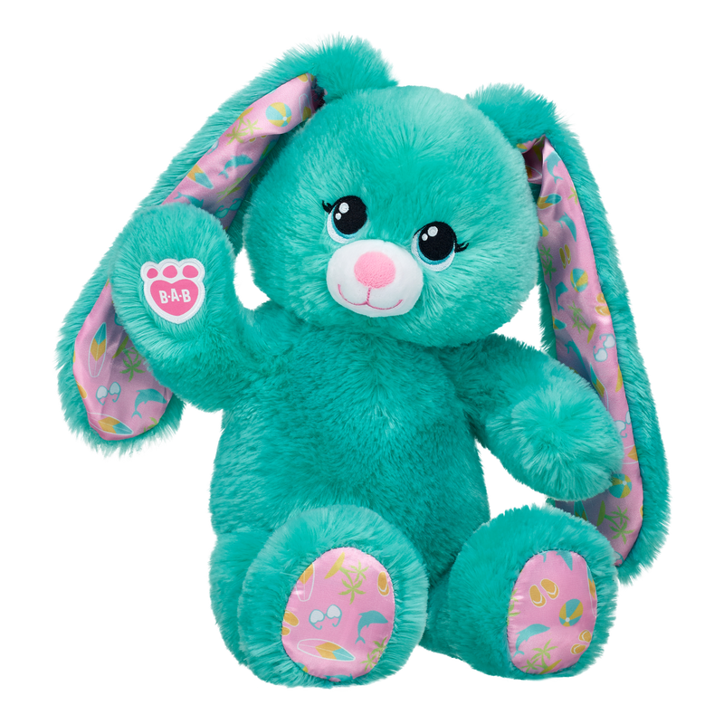 Beach Teal Bunny