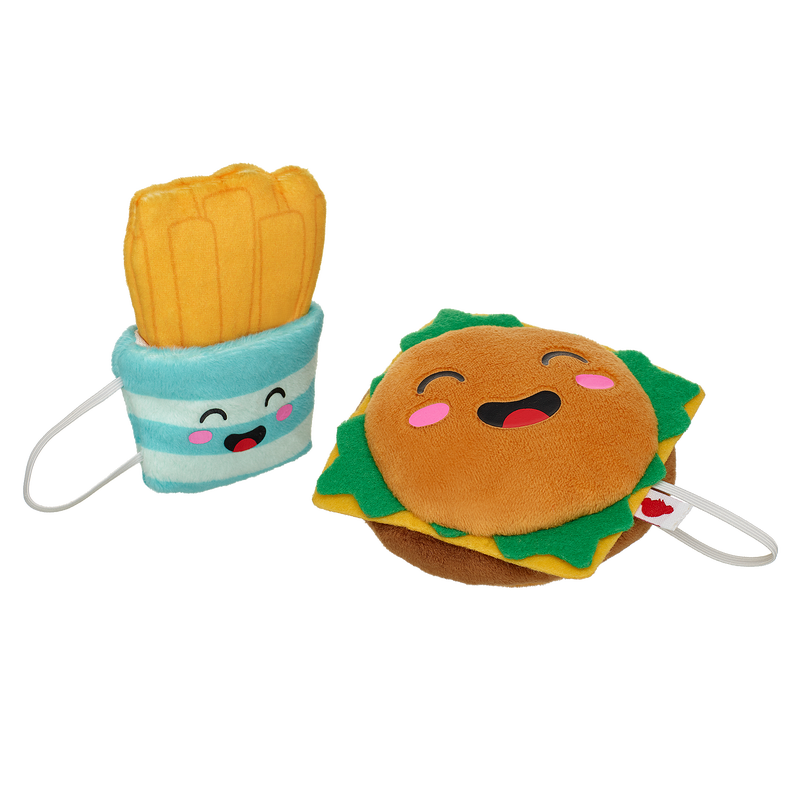 Cheeseburger and Fries Wristie Duo