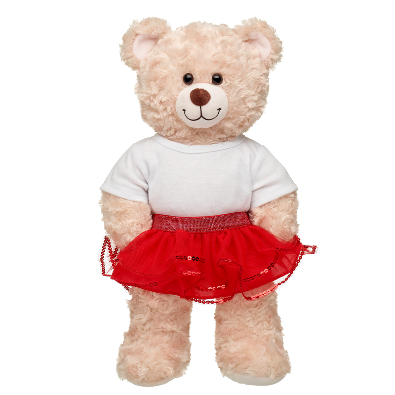 Red Tutu with Sequins