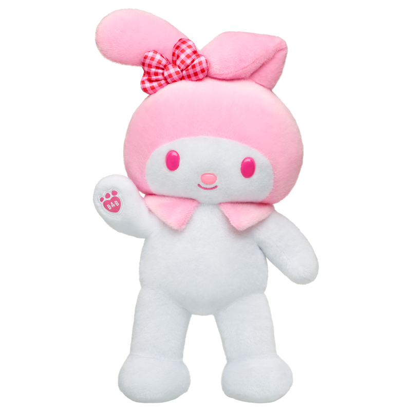 Sanrio® Hello Kitty® 和 Friends 浅粉色 My Melody™ 情人节毛绒玩具