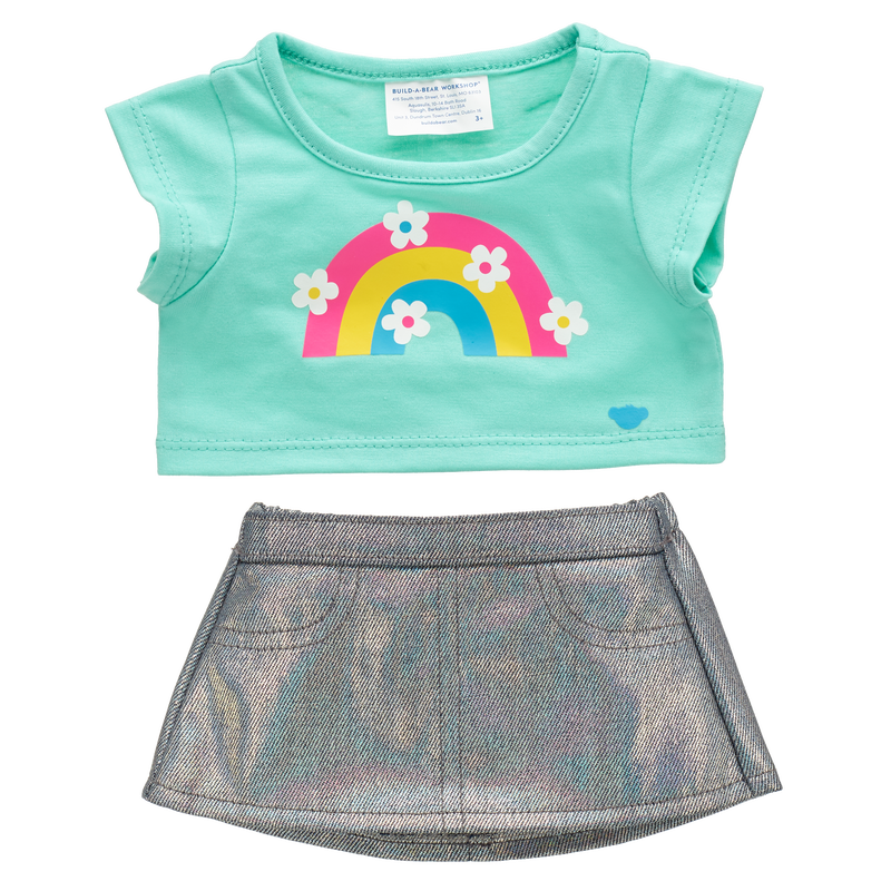 Kabu Rainbow Skirt Set