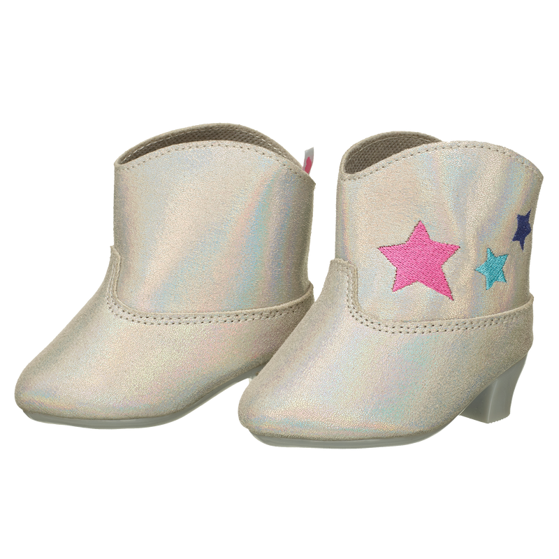 Honey Girls - Silver Star Cowboy Boots