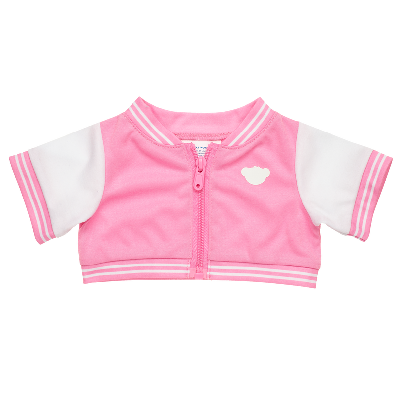 Pink Varsity Jacket