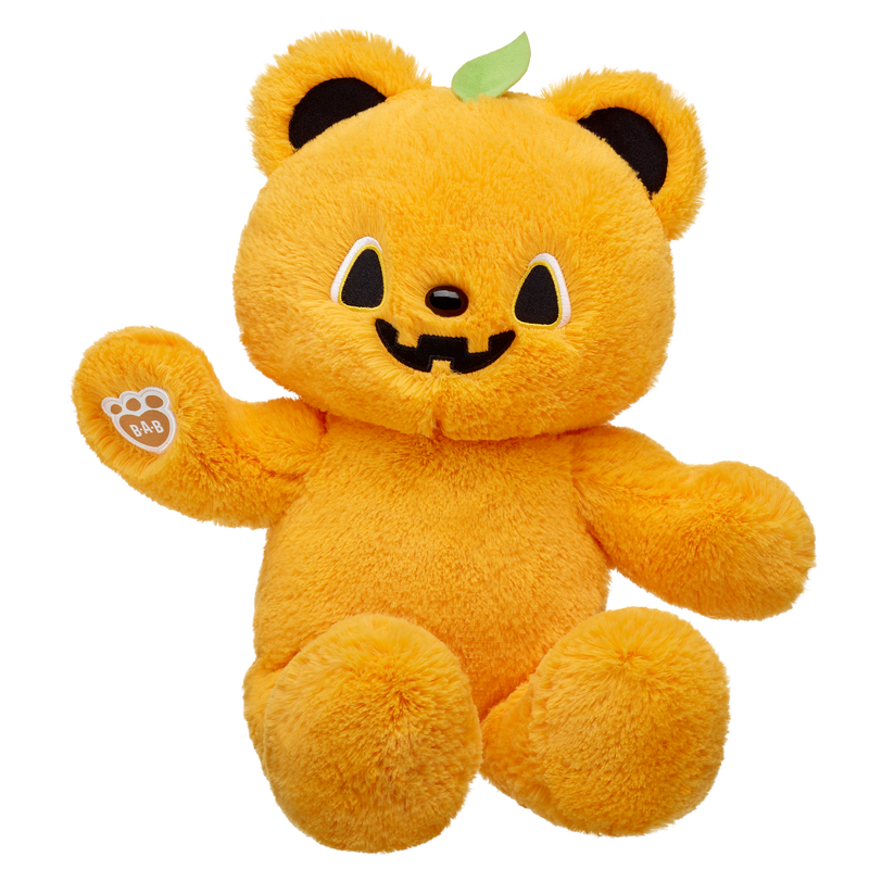 Light-Up Pumpkin Bear