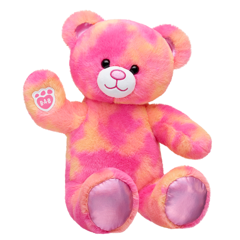 Pink Ocean Teddy Bear