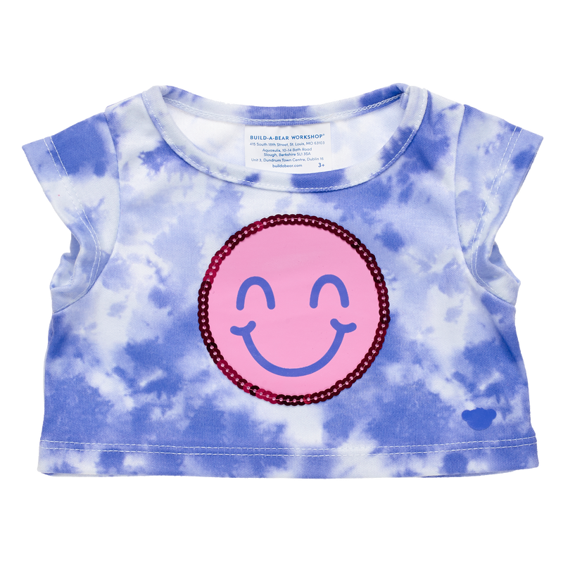 Tie Dye Smiley Emoji Tee