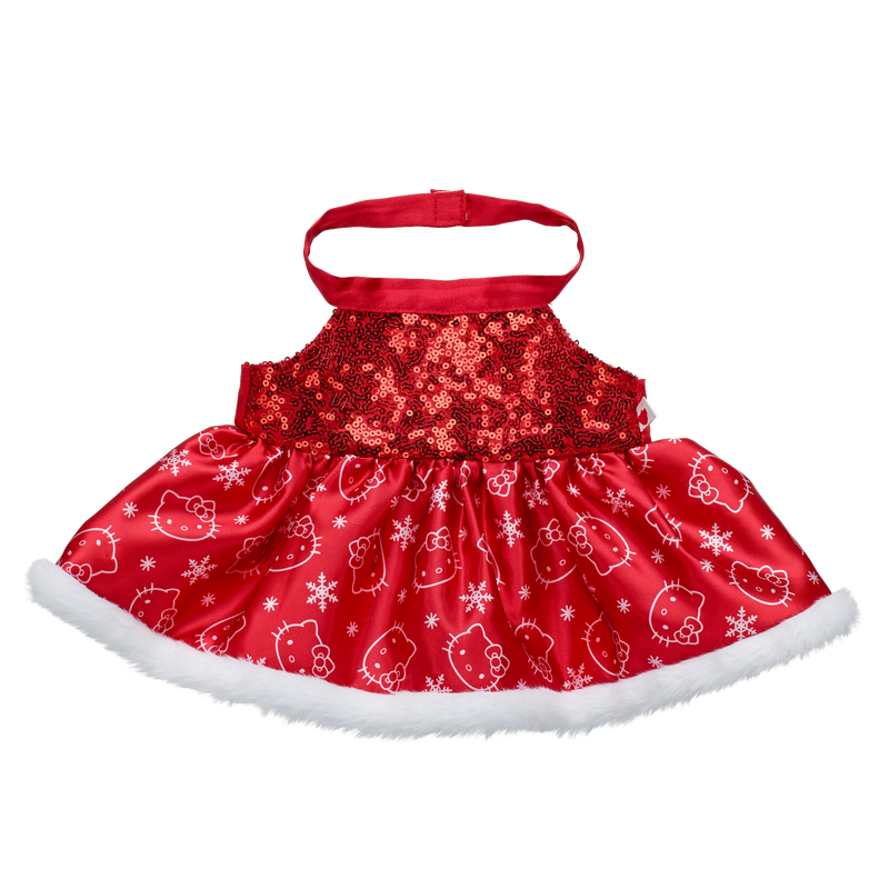 fitted lace wedding dress Sanrio® Hello Kitty® Red Holiday Dress – Build-A-Bear Workshop New Zealand