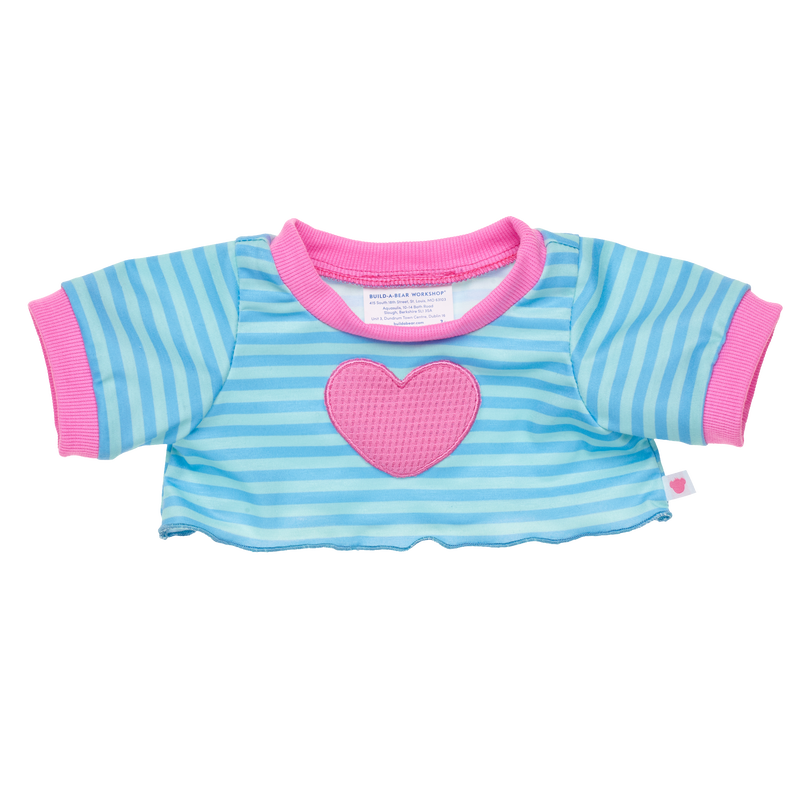 Stripe Heart Long Sleeve