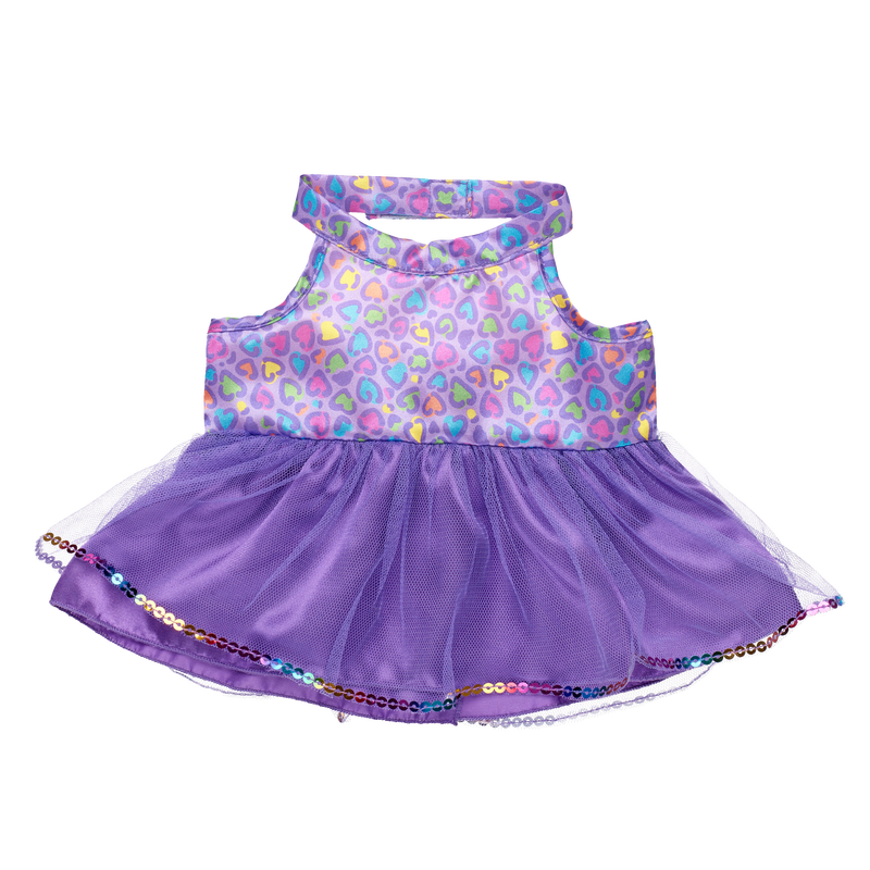 Rainbow Leopard Dress