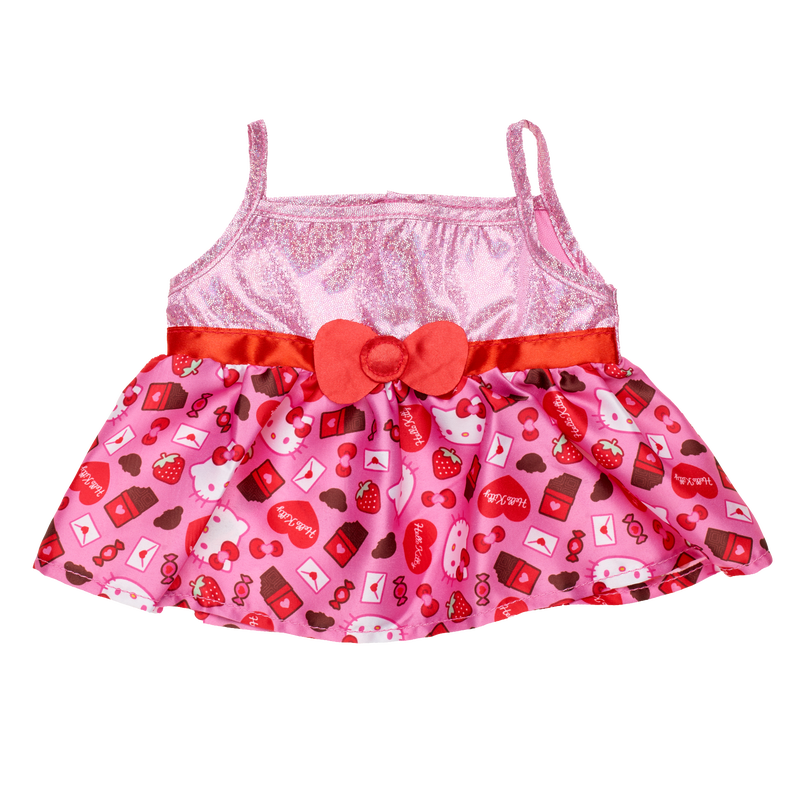 strapless open back dress Sanrio® Hello Kitty® and Friends Valentine's Day Dress – Build-A-Bear  Workshop New Zealand