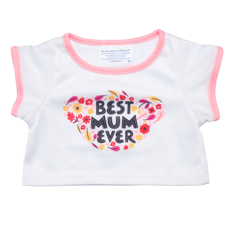 Best Mum Ever Teddy Bear Tee