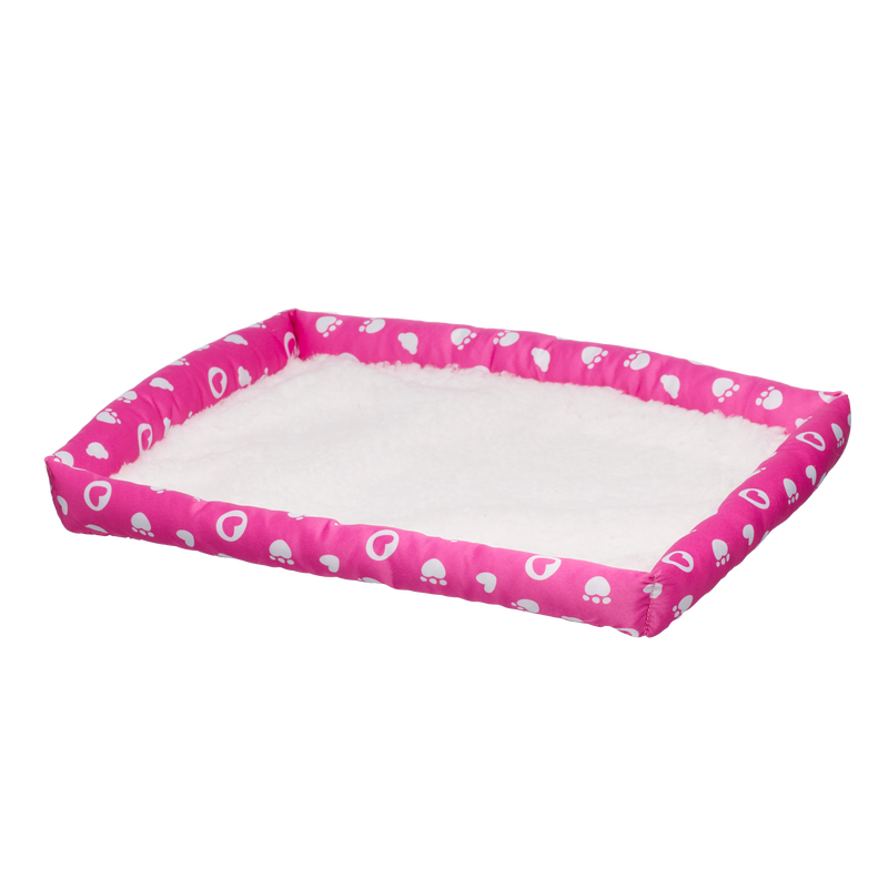 Promise Pets Pink Print Bed
