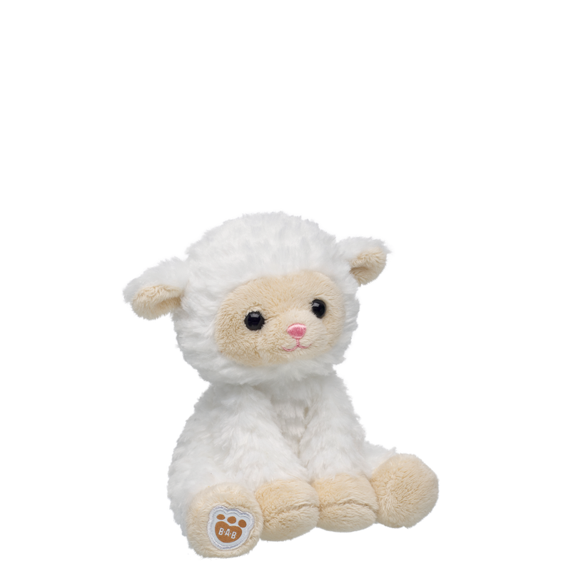 Build-A-Bear Mini Beans Swirly Clouds Lamb Stuffed Animal