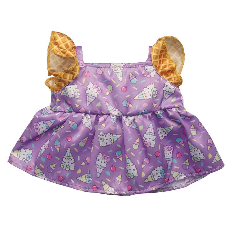 Ice Cream Sprinkles Hello Kitty Dress