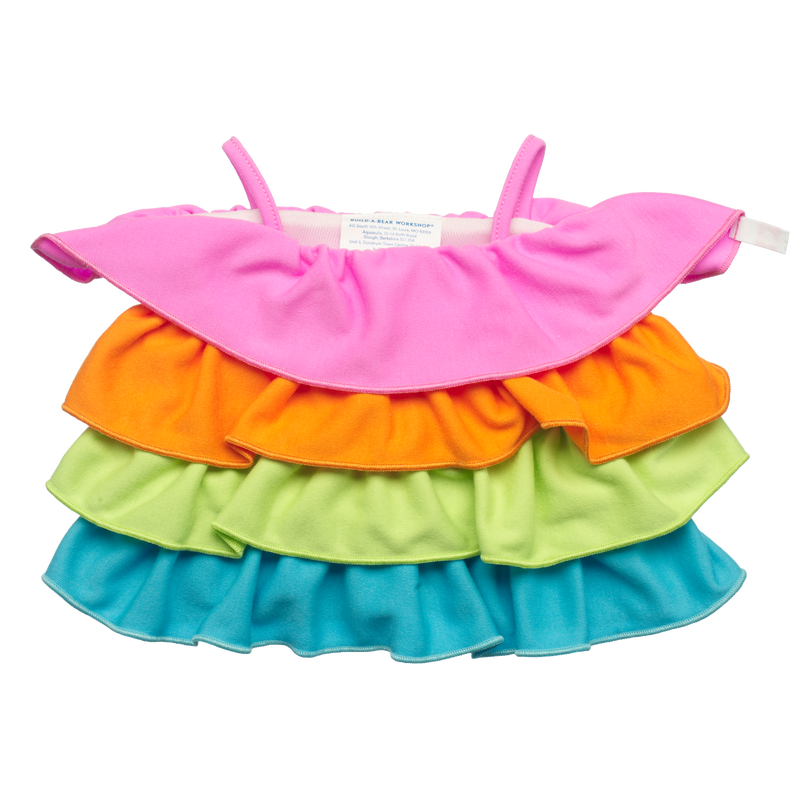 Tiered Rainbow Dress