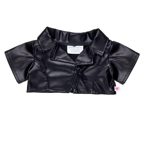 Black Faux Leather Jacket