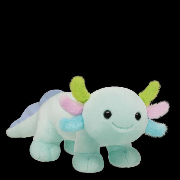 Colour Block Axolotl Stuffed Animal $40.00 AUD