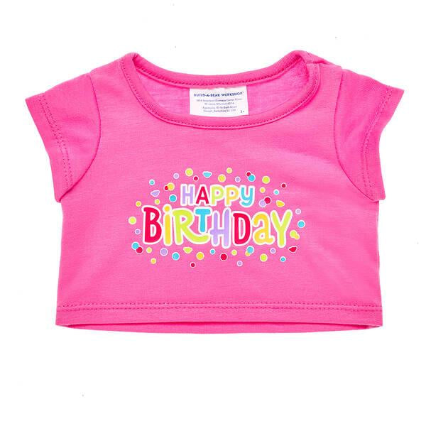 Pink Happy Birthday Tee