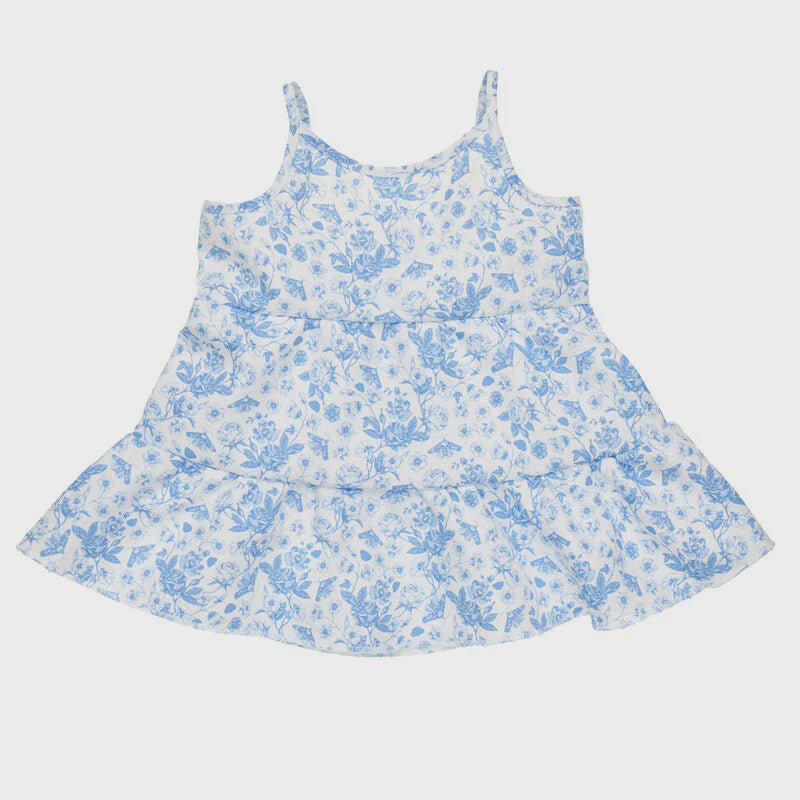 Blue Floral Dress