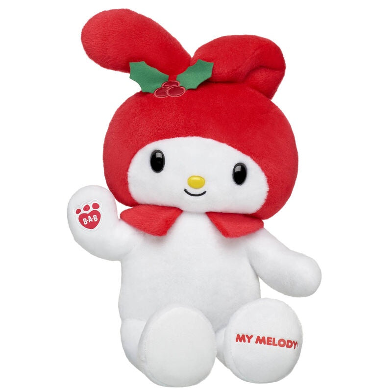 Sanrio Hello Kitty 和 Friends Merry My Melody 圣诞毛绒玩具