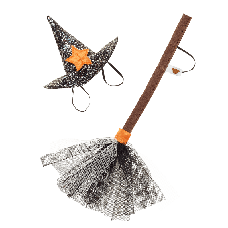Black Witch Hat & Broom
