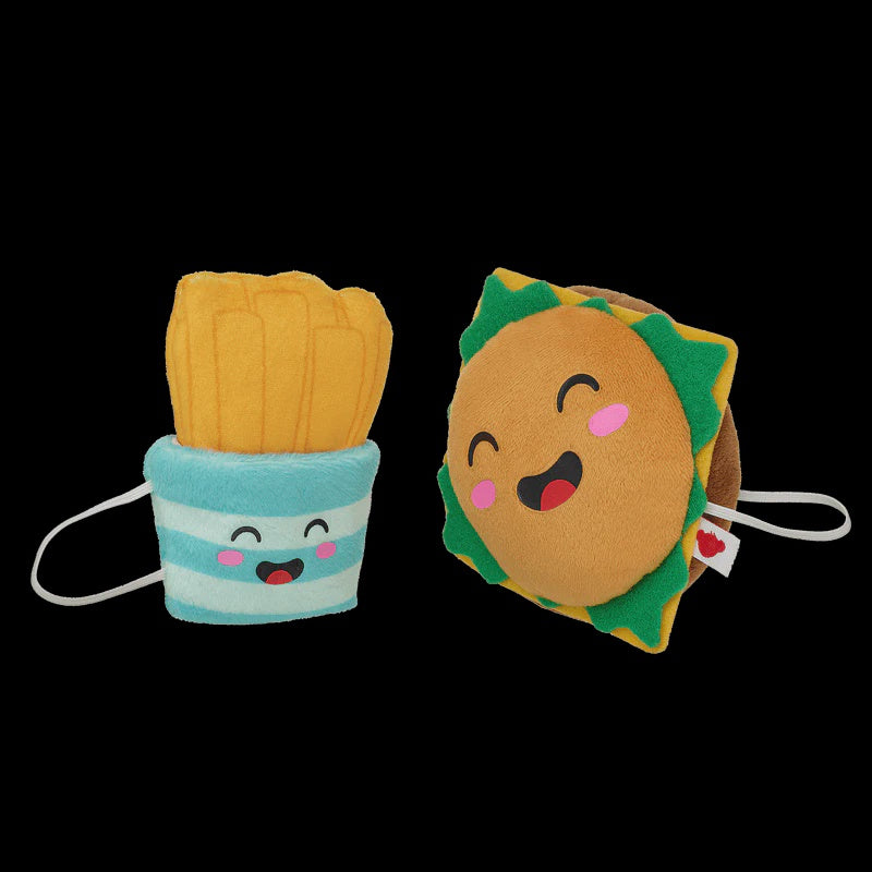 Cheeseburger and Fries Wristie Duo