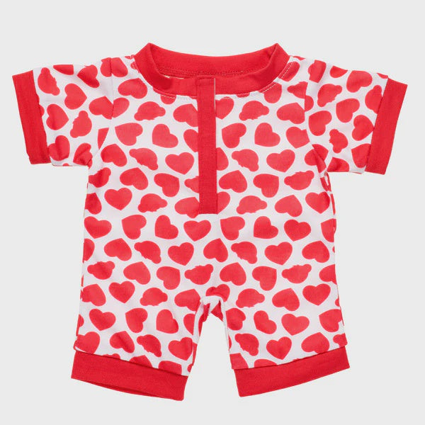 Red & White Heart Sleeper