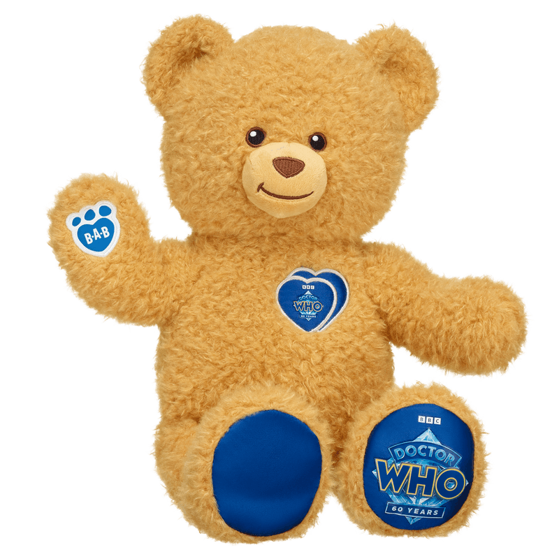 ONLINE EXCLUSIVE: Doctor Who Fourteenth Doctor Diamond Anniversary Bear - Build-A-Bear Workshop New Zealand