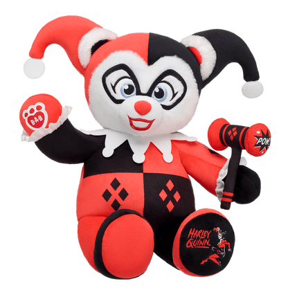 Classic Harley Quinn™ Teddy Bear - Online Exclusive - Build-A-Bear Workshop New Zealand