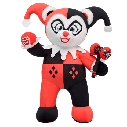 Classic Harley Quinn™ Teddy Bear - Online Exclusive - Build-A-Bear Workshop New Zealand