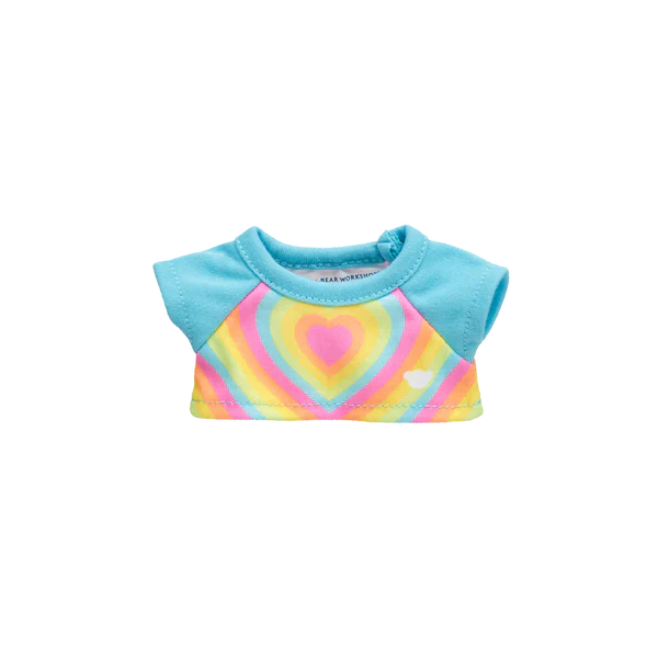 Mini Beans Rainbow Heart Tee