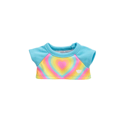 Mini Beans Rainbow Heart Tee