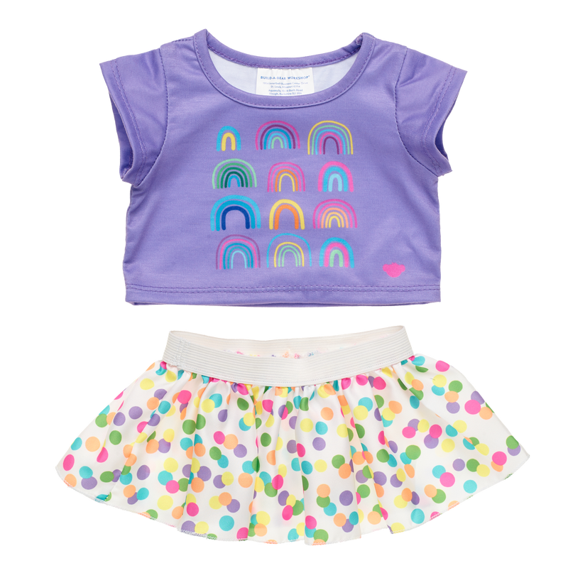 Rainbow Skirt Set 2 pc.