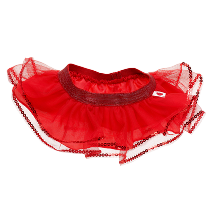 Red Tutu with Sequins
