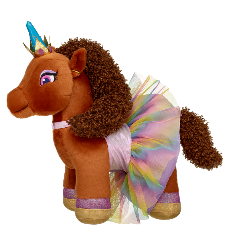 Afro Unicorn Crown Fancy Dress