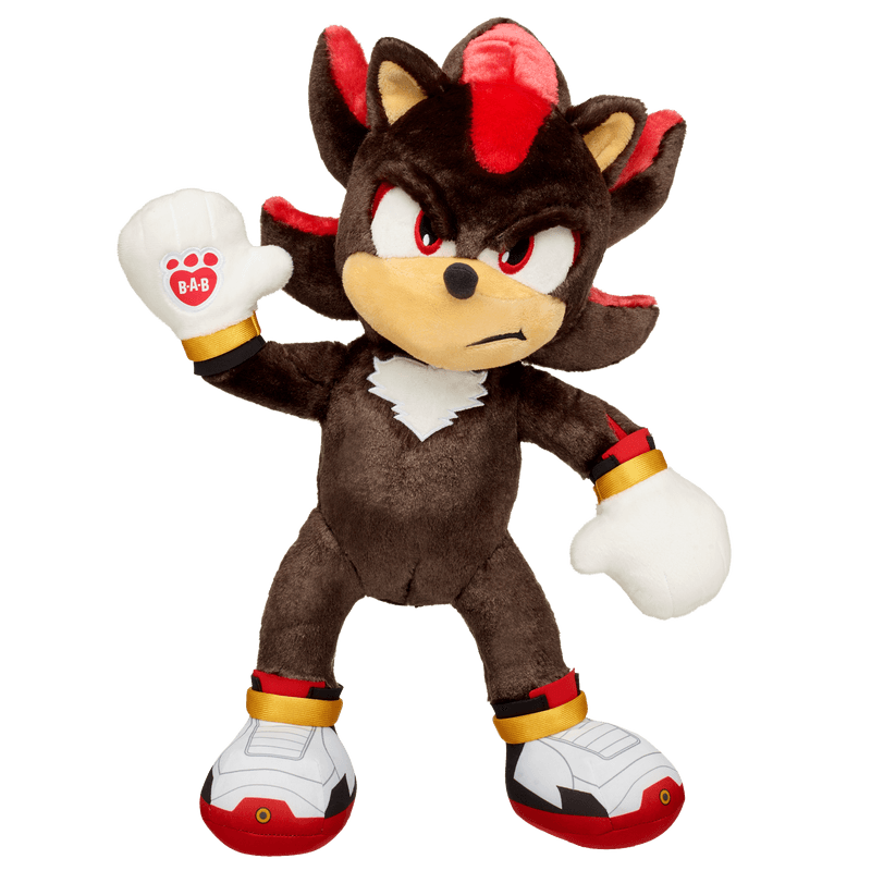 Sonic 3 Shadow Plush - Build-A-Bear Workshop New Zealand