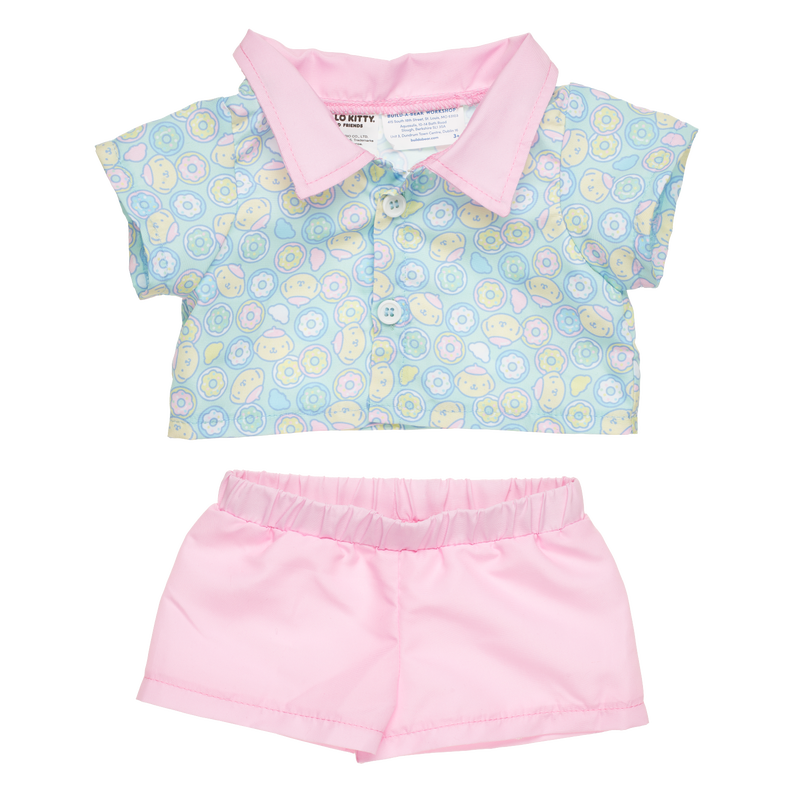 Donut Pompompurin Shirt Set