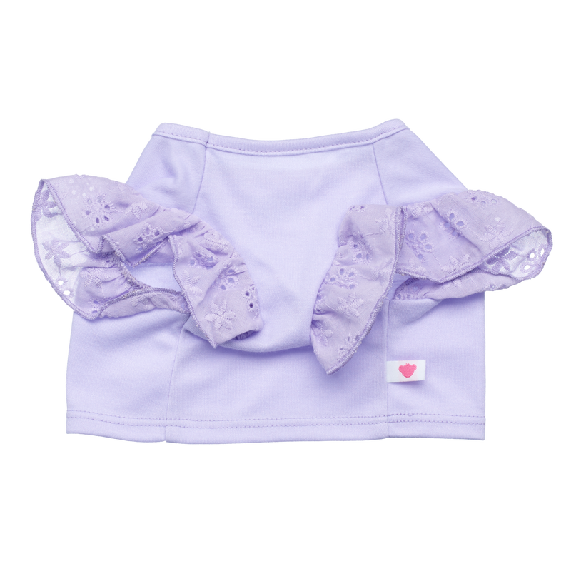 4-Legged Lavender Flutter Tank