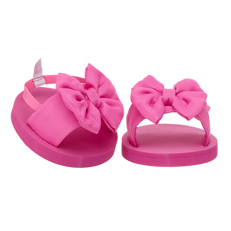 Pink Bow Sandals