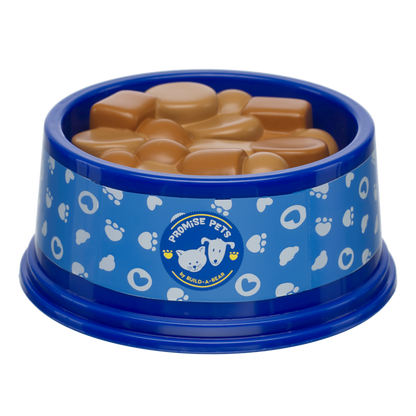 Promise Pets Blue Bowl