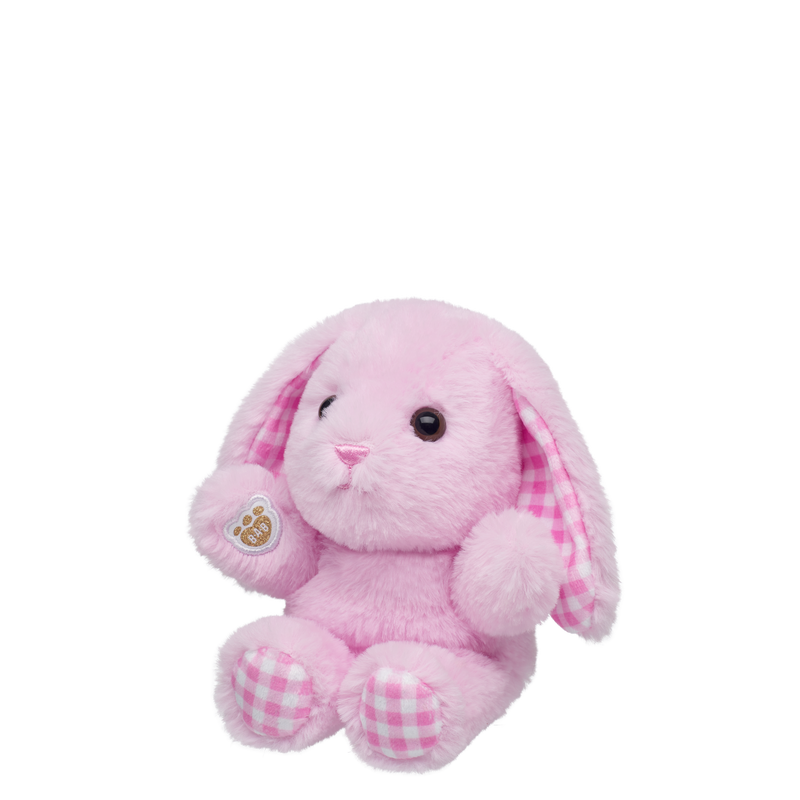 Build-A-Bear Mini Beans® Pink Gingham Pawlette