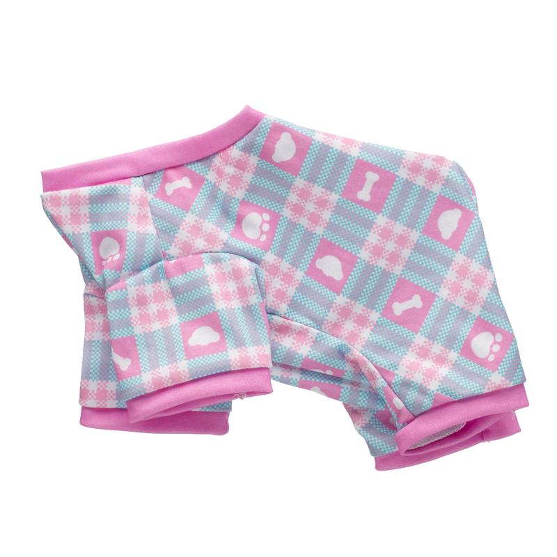 Promise Pets Pink Plaid Sleeper II