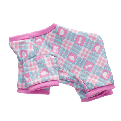 Promise Pets Pink Plaid Sleeper II