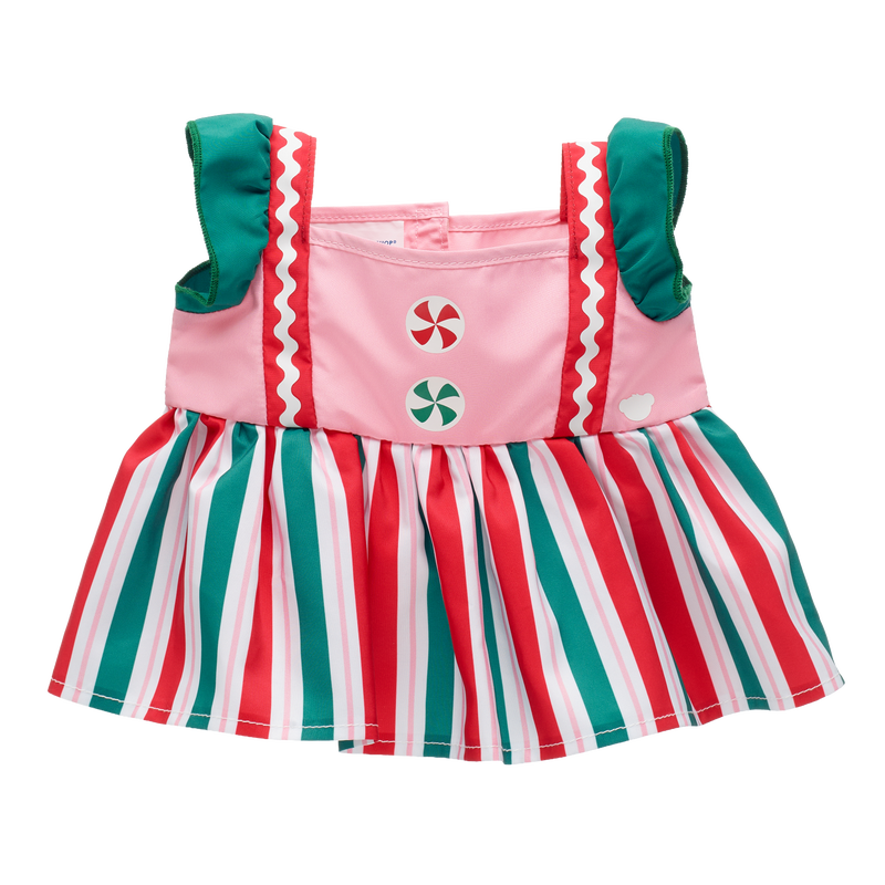 Holiday Stripe Dress