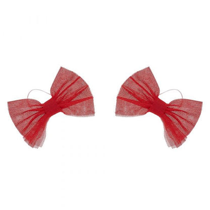 2pk Red Sparkle Bows Build-A-Bear Workshop New Zealand