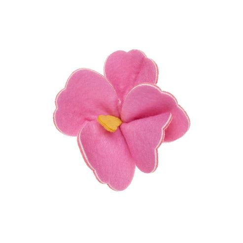 Pink Flower Earpiece