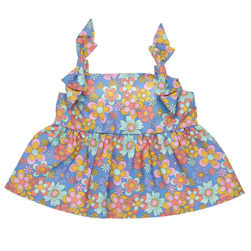 Retro Flower Dress