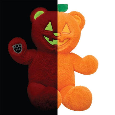 Pumpkin Glow Halloween Teddy Bear - Build-A-Bear Workshop New Zealand